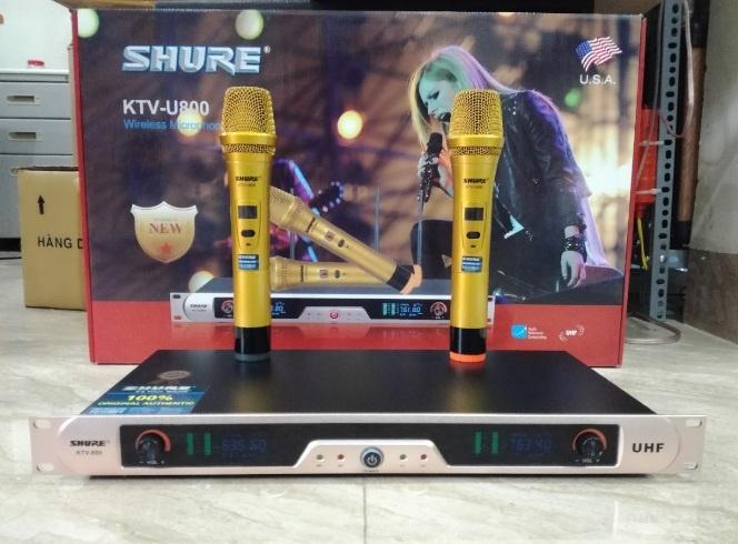 Micro không dây Shure KTV U800 4 ăngten