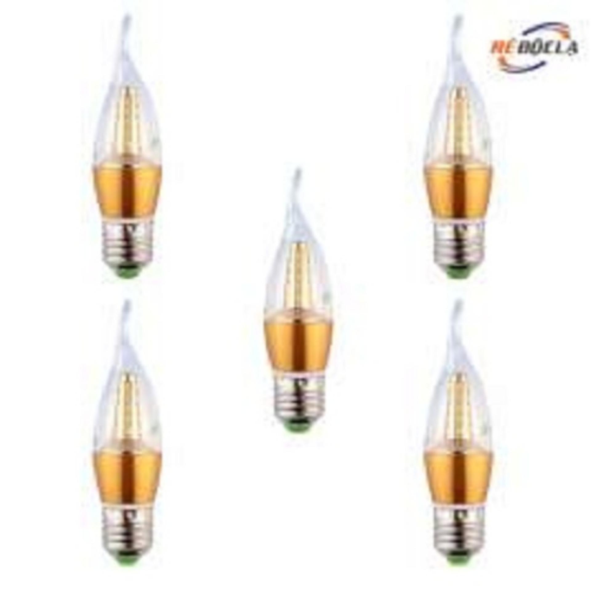Bóng đèn nến LED 5W E27- Ánh sáng vàng