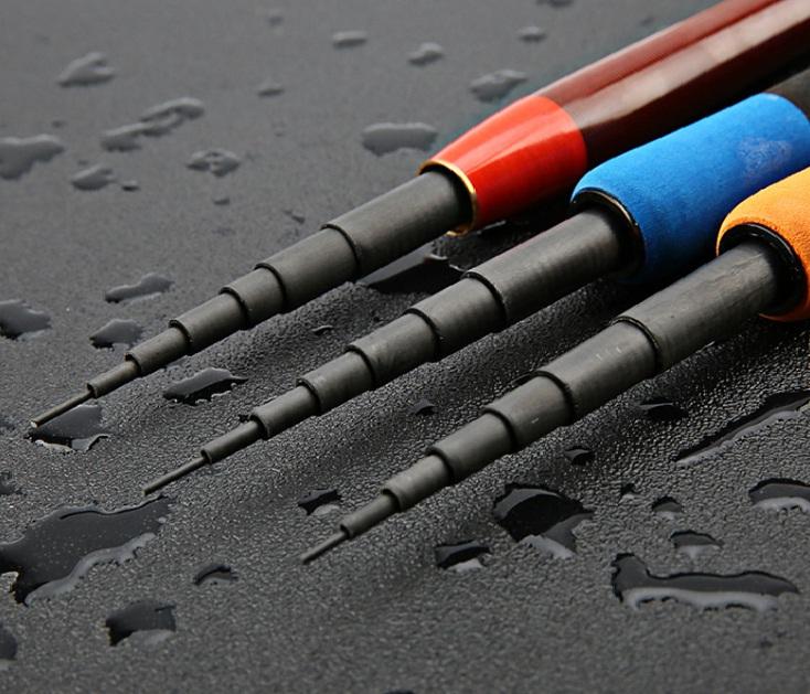 Cần câu tay sợi  cac bon 5m4