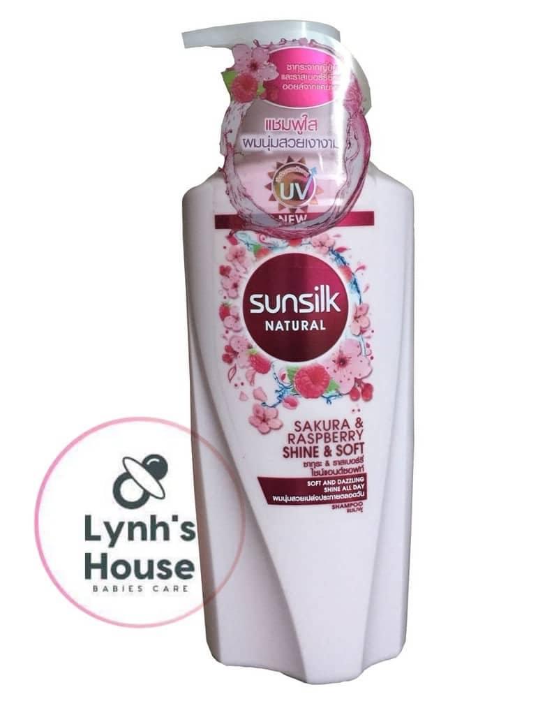 Dầu gội Sunsilk Sakura Rápberry - 450ml - Thái Lan