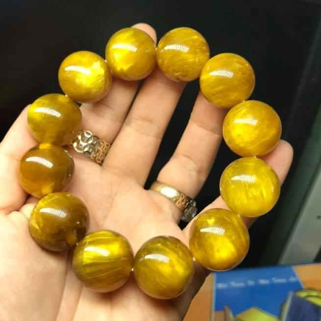 [HCM]VÒNG TAY DƯƠNG BIỂN VÀNG 18LY