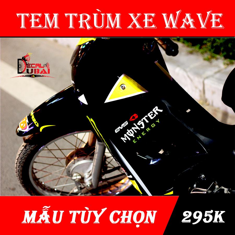 Tem trùm xe wave