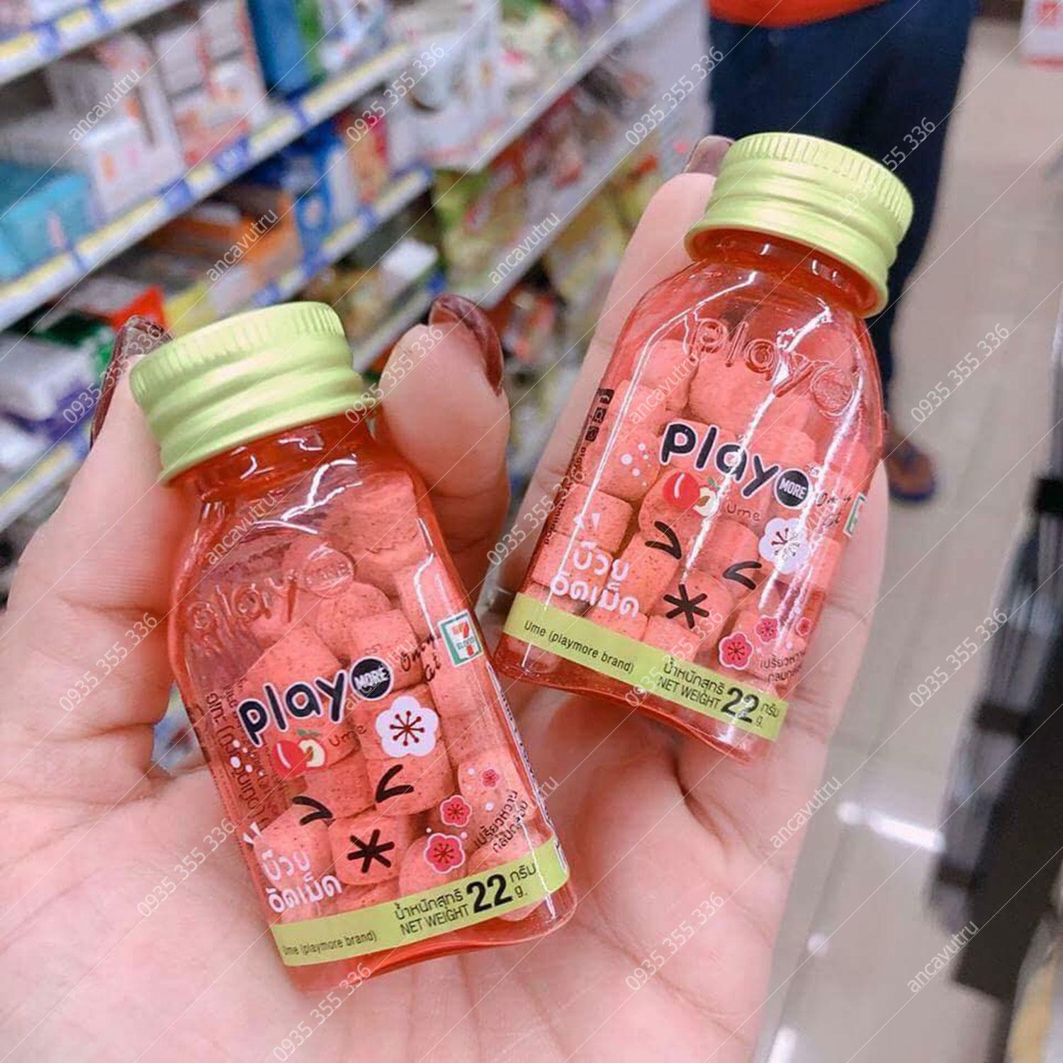 KẸO PLAY XÍ MUỘI THÁI LAN HŨ 22GR