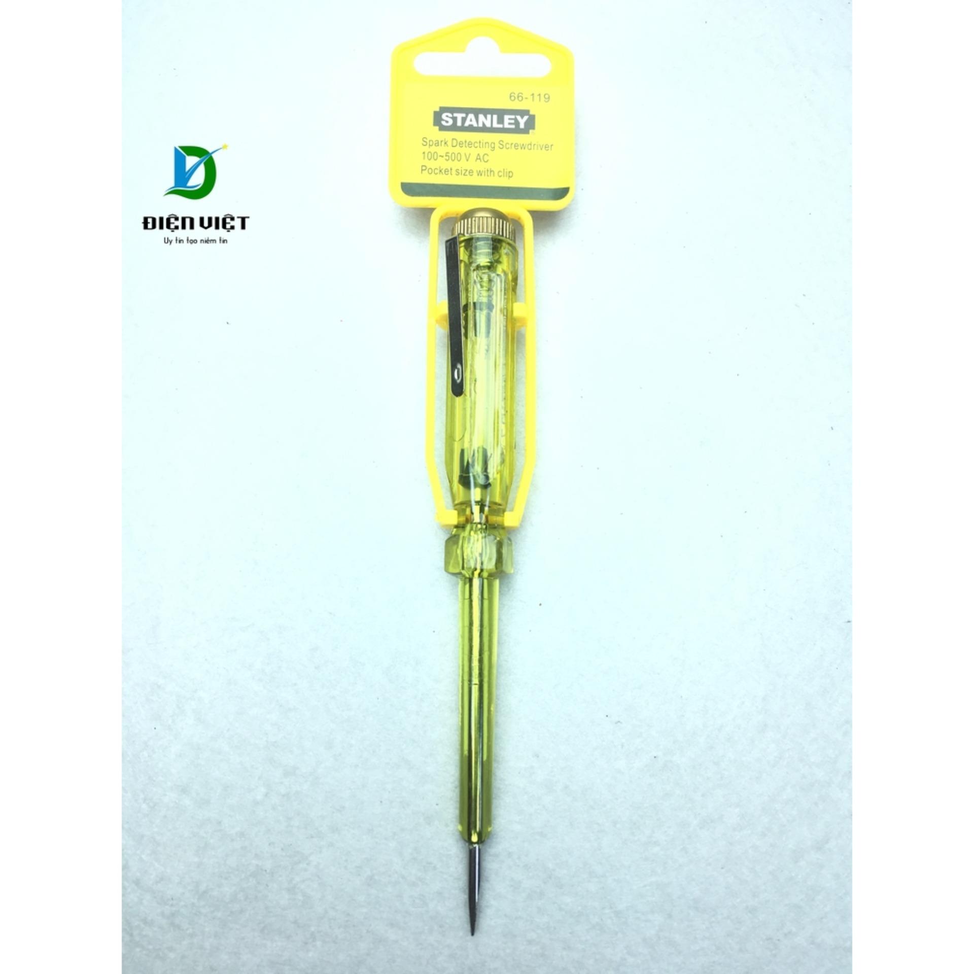 Bút thử điện đa năng vàng Stanley - Điện Việt