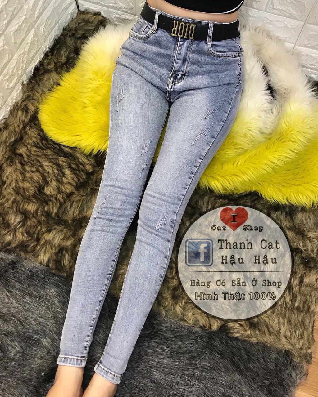 [HCM]QUẦN JEAN NỮ BIG SIZE XƯỚC NHẸ 3135 - MoliJeans