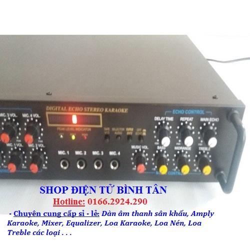 Vang Mixer Karaoke Calidraft 2 line