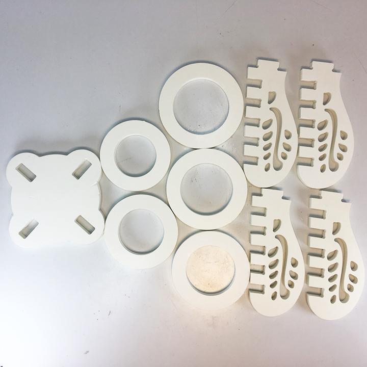 Kệ đựng bút 5 vòng bằng gỗ CNC cao cấp