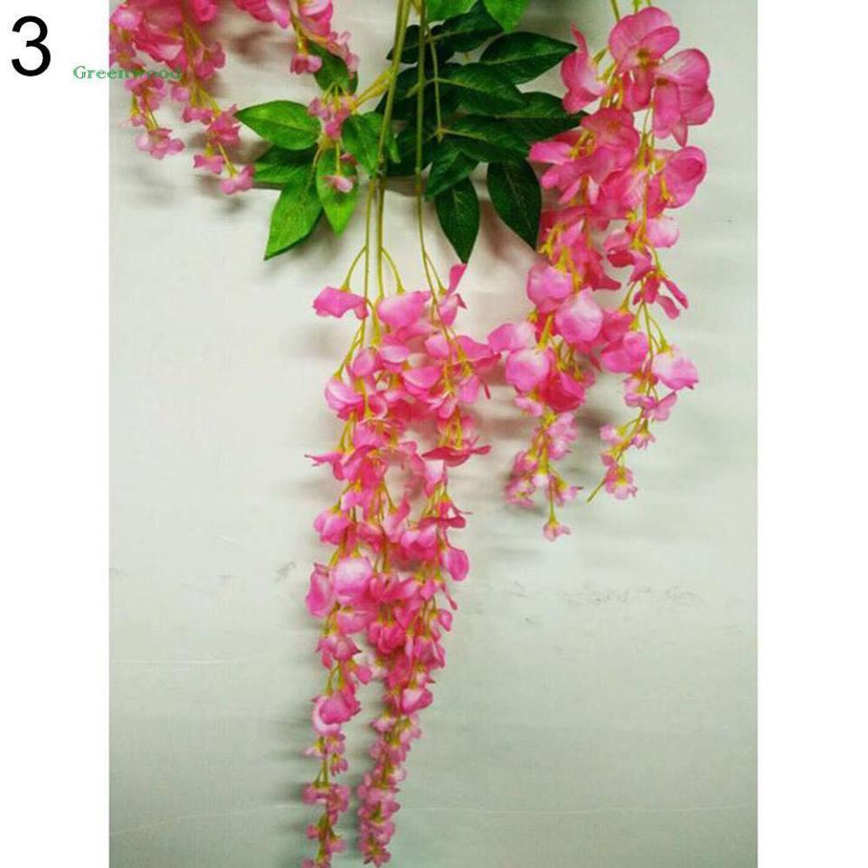 Combo 10 dây Hoa Fuji, hoa tử đằng siêu đẹp-Hoa giả-Hoa lụa-Dây hoa-Hoa giả cao cấp-Hoa trang trí