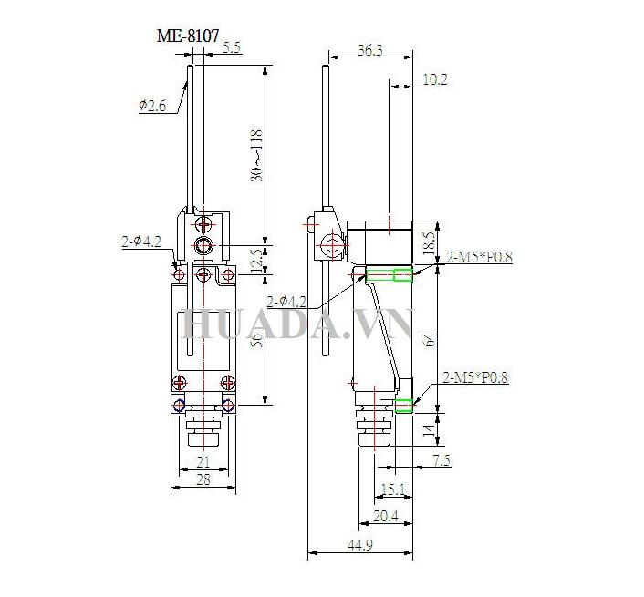 Công tắc hành trình ME-8107