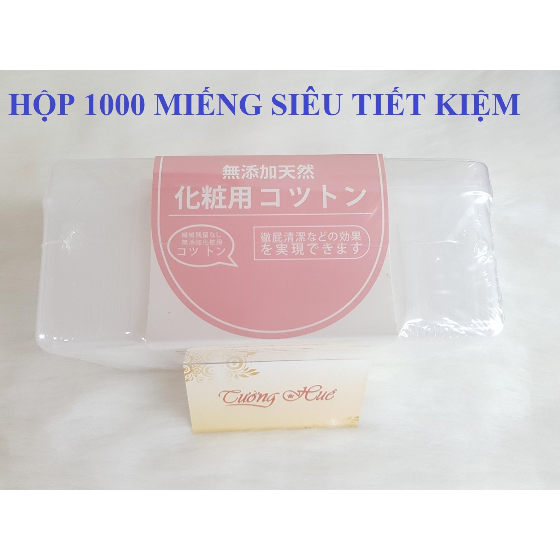 Hộp Bông Tẩy Trang Miniso Make Up Pads 1000 Miếng