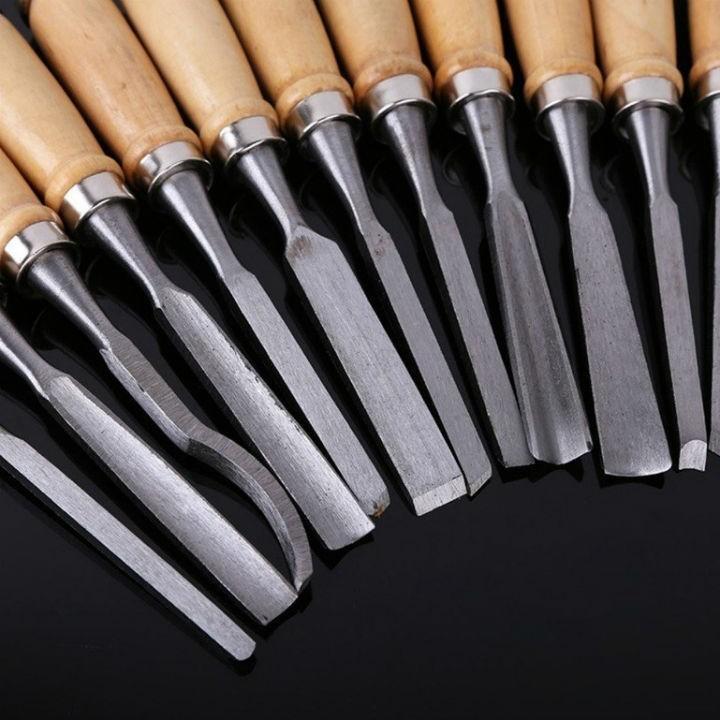 Bộ 12 mũi dao đục gỗ,khắc gỗ đa năng