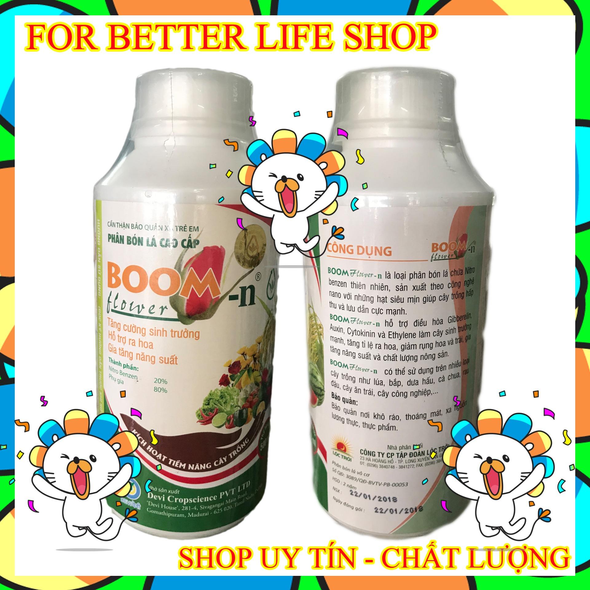 BOOM FLOWER PHÂN BÓN LÁ CAO CẤP 500ml
