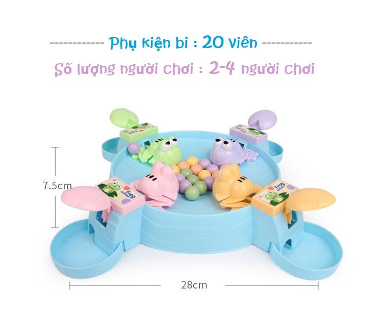 Đồ Chơi Ếch Ăn Đậu 1 - 4 Người Chơi
