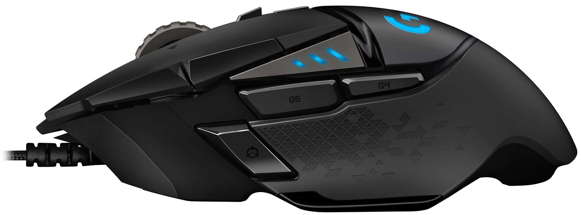 Mouse Logitech G502 Hero Gaming USB Black