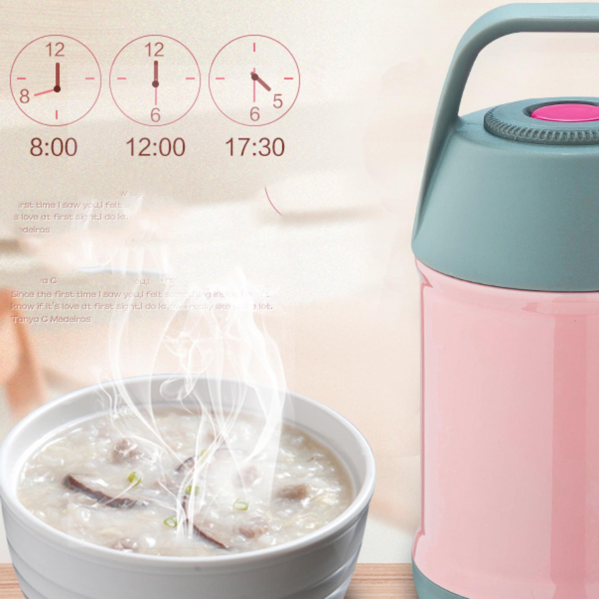 Nồi Nấu Cháo Cho Bé Loại Nào Tốt , Bình Giữ Nhiệt Thermos - Ủ Cháo Inox Nhật Cao Cấp Với Lớp Chân Không Cách Nhiệt Bằng Thép Không Gỉ, Miệng Rộng Có Thể Múc Ăn Trực Tiếp  Mã Bh 66