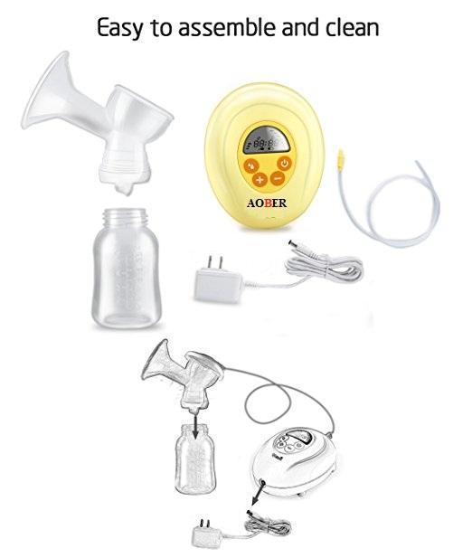 Máy hút sữa đơn cao cấp AOBER Đức