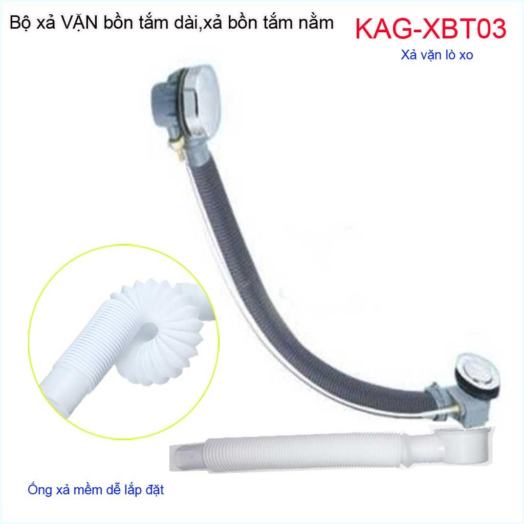 Xả bồn tắm dài, Bộ xả dùng cho bồn tắm nằm KAG-XBT03