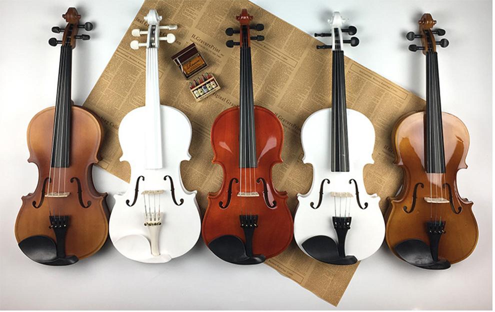 [HOẢ TỐC] Đàn Violin (Vĩ cầm) cao cấp size 4/4 gỗ nâu đỏ (full phụ kiện) - HÀNG CÓ SẴN.