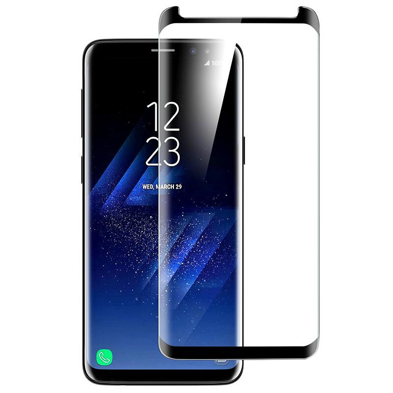 Miếng dán 5D Full màn cho Samsung Galaxy S8 Plus - Đen