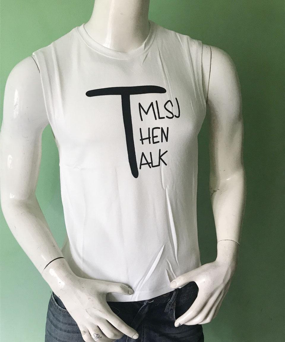 [HCM]áo thun len dệt kim body cổ tròn sát nách