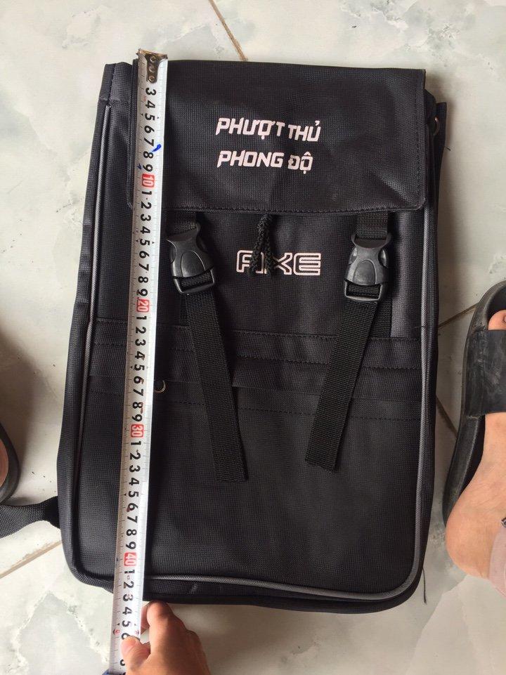 Balo Phượt Thủ Vải Dù Chống Nước ( Vải canvas Quai Bấm Gài) (RVT)
