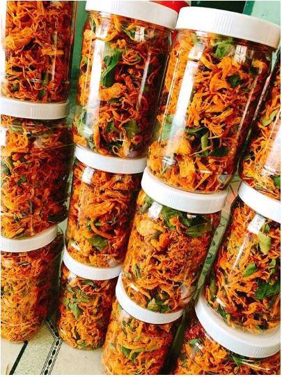 2 kg khô gà lá chanh loại 1