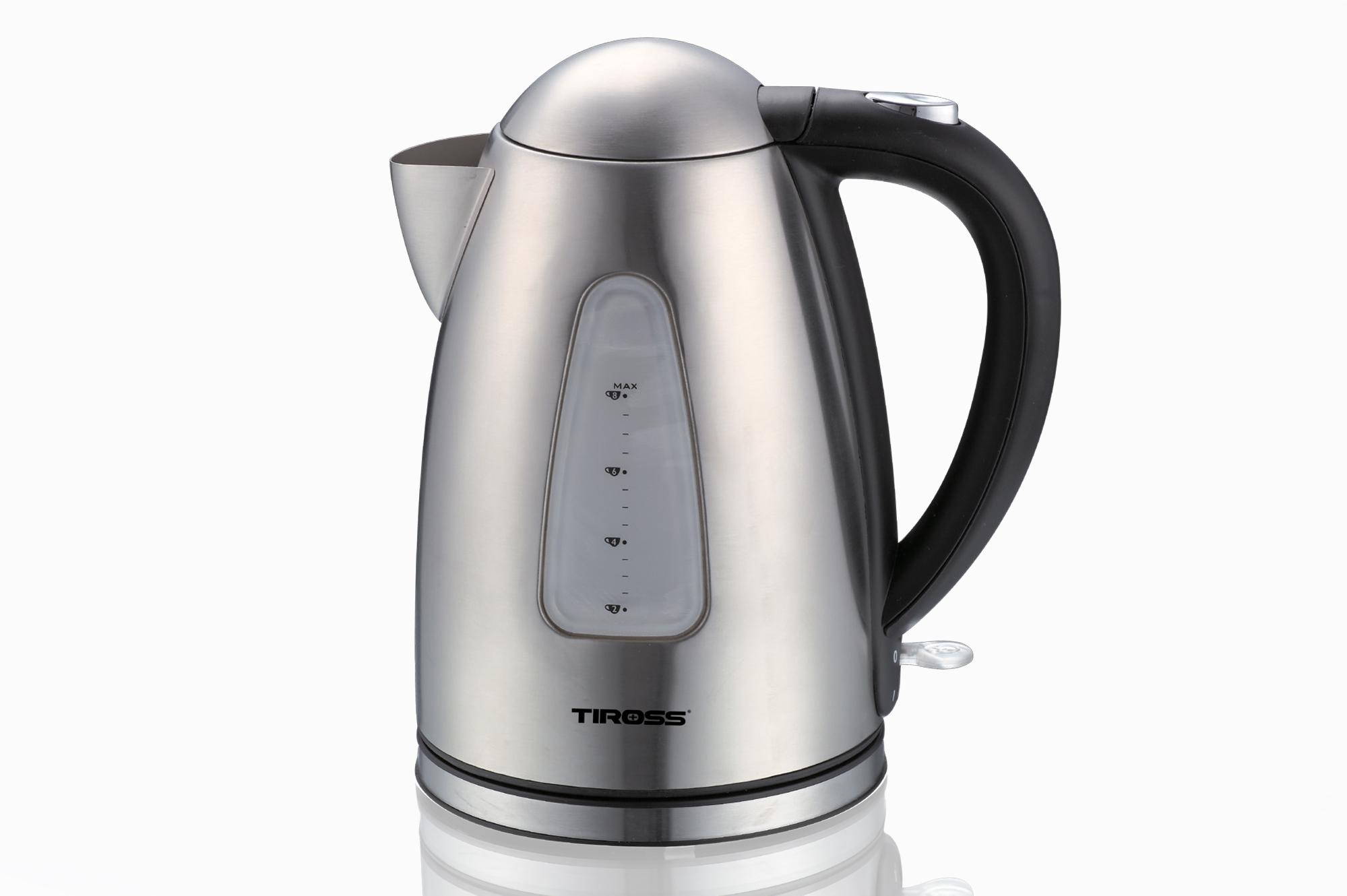 Ấm đun siêu tốc Tiross TS498 1.7L (Inox)