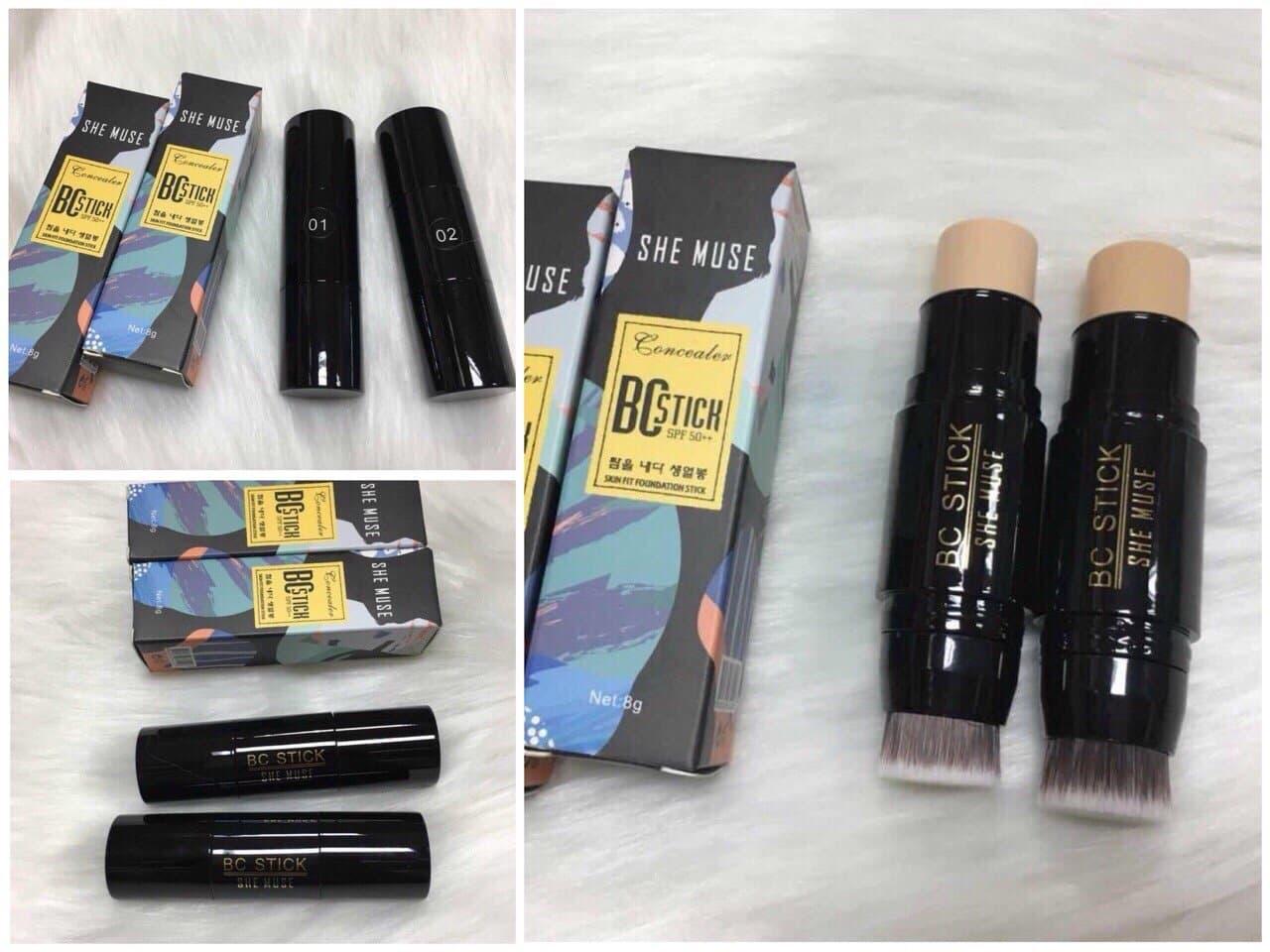 [HCM]KEM NỀN CHE KHUYẾT ĐIỂM 2 ĐẦU BC STICK