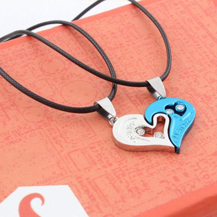 Dây chuyền cặp valentine khắc tên MDC12x