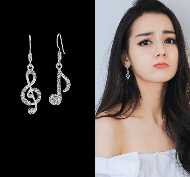Bông tai hình nốt nhạc - 2128