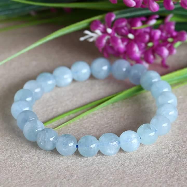[HCM]Vòng đá aquamarine 8 ly
