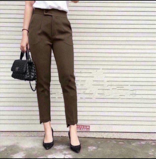 [25-27/4 Hoàn tiền 15%]Quần Tây Công Sở Gấu Lệch