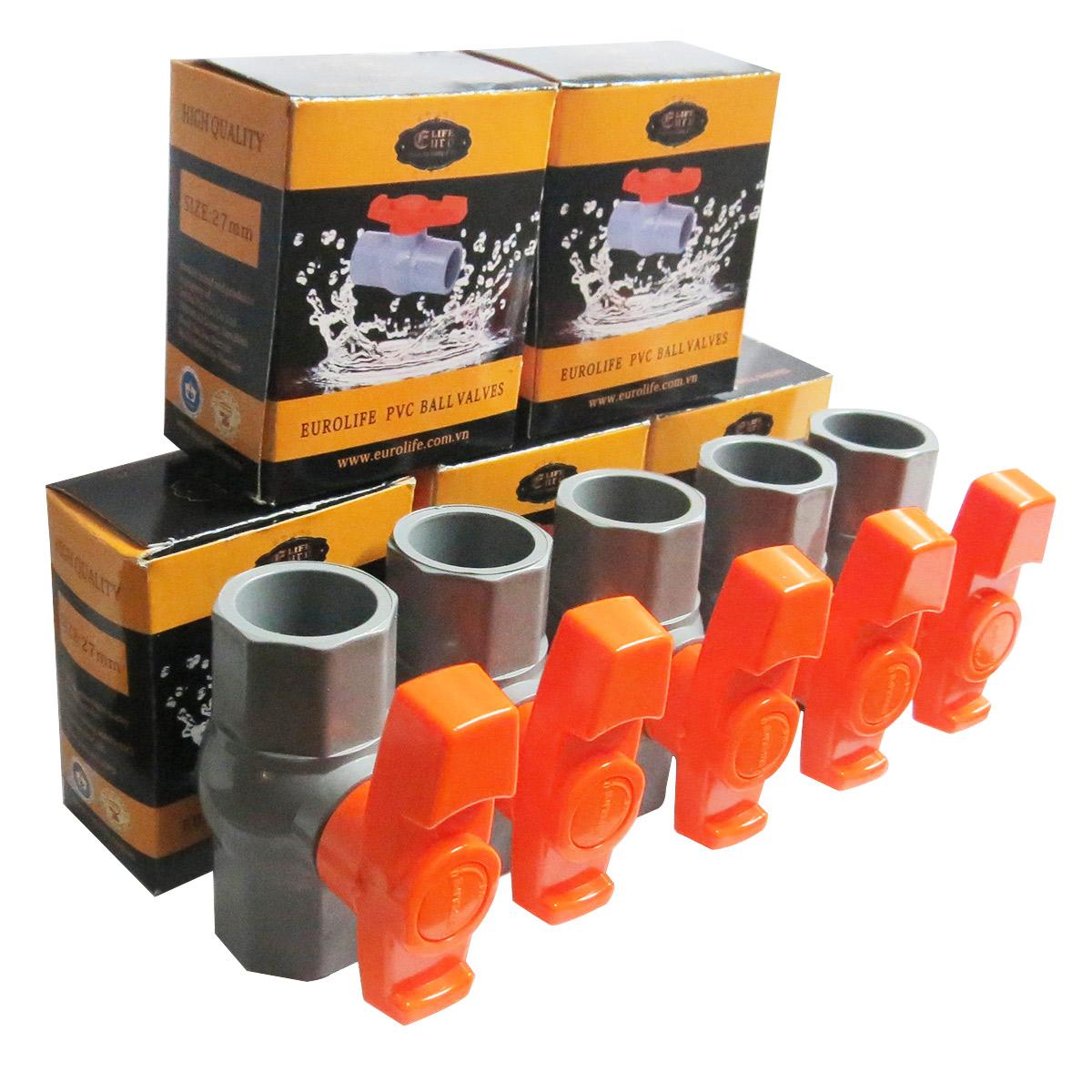 Bộ 5 van PVC 27  Eurolife