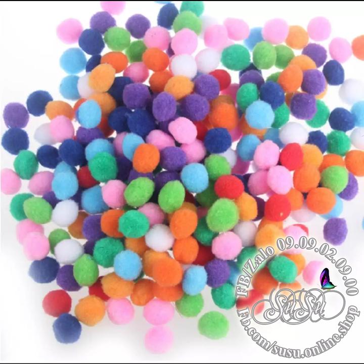 [HCM]Slime Nguyên liệu làm Slime - Hạt pompom