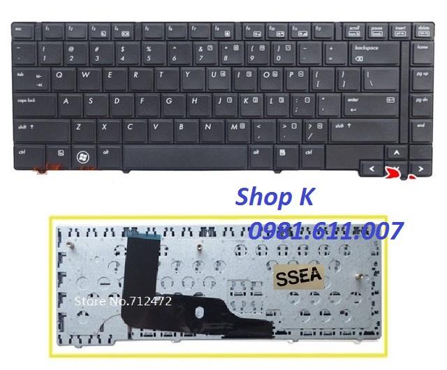 Bàn phím HP. Elitebook 8440P 8440W (Màu Đen)