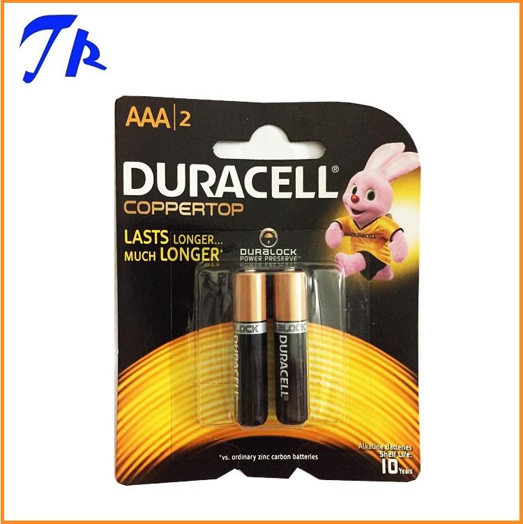 [HCM]2 vỉ Pin AAA LR03 Pin đũa Duracell alkaline ( vỉ 2 viên )