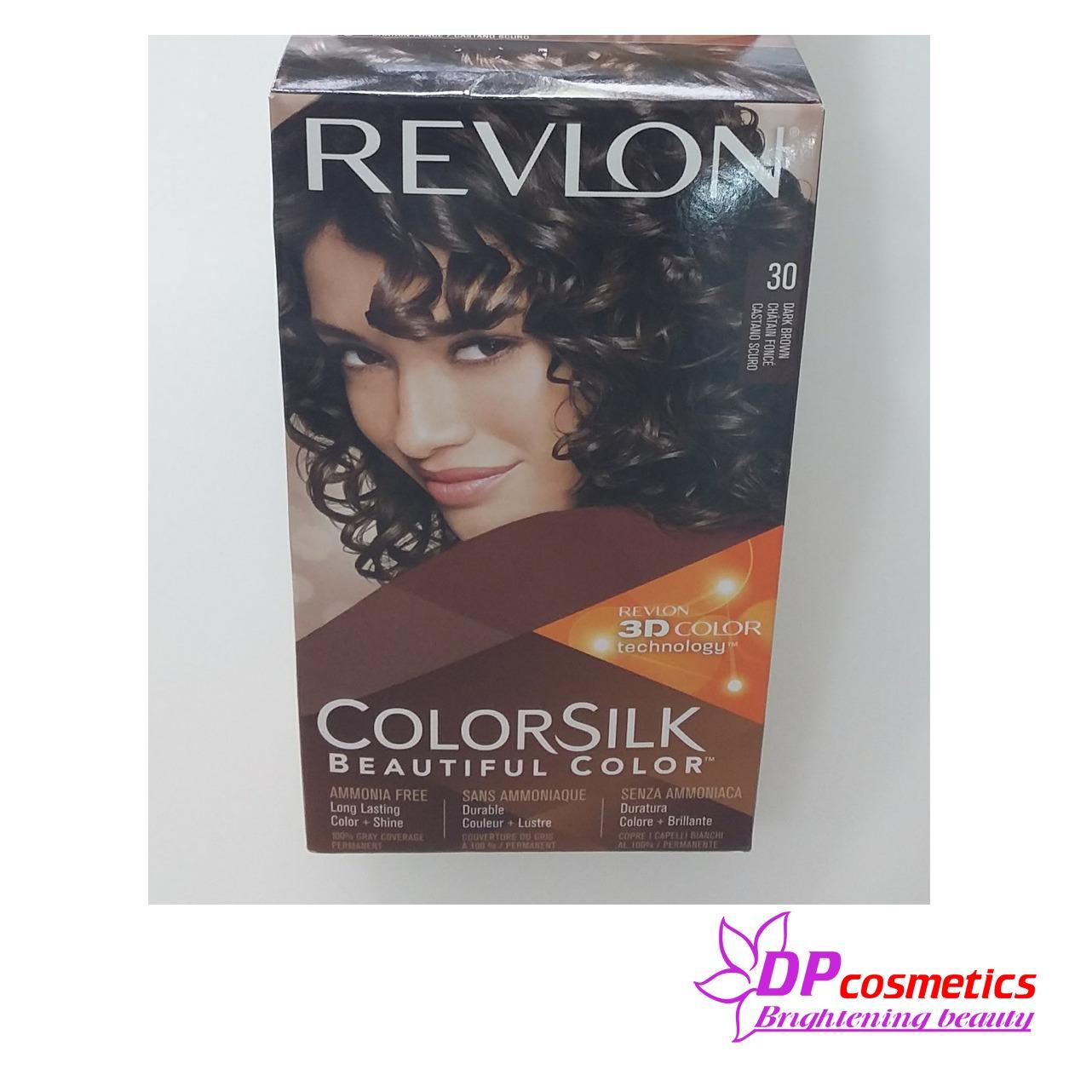 Thuốc Nhuộm Tóc Revlon Colorsilk 30 - Nâu sẫm