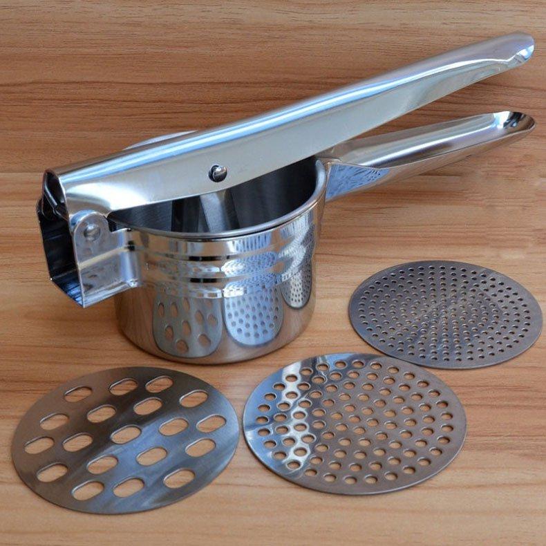 Dụng Cụ Ép Bún Tươi Bánh Canh Bánh Lọt Tại Nhà -Loại Inox dày