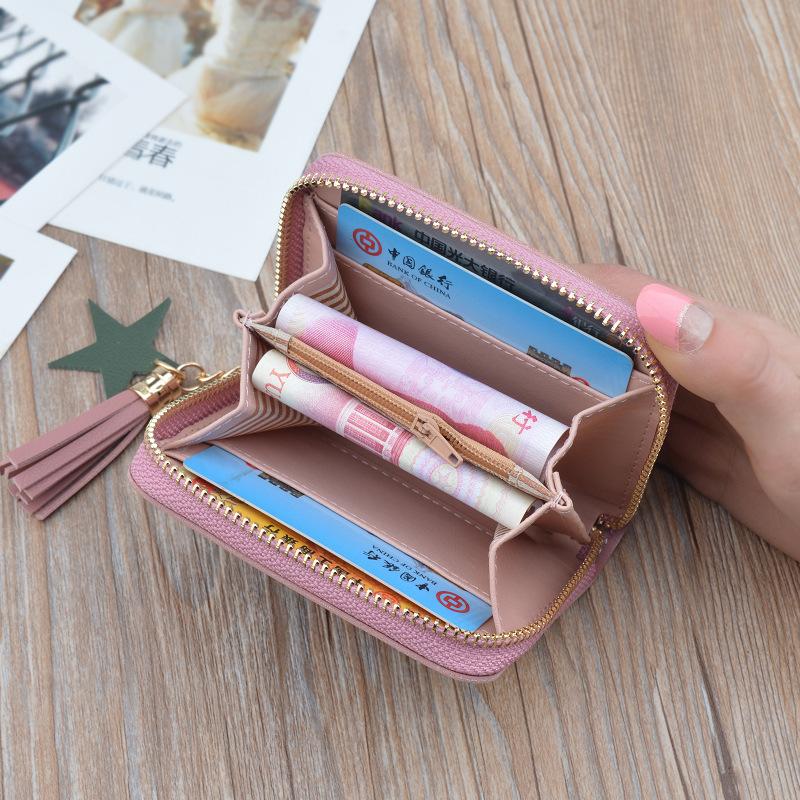 Ví Nữ Mini Cao Cấp Hàn Quốc (màu đỏ sậm).