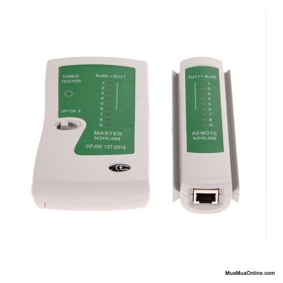 Hộp Test Kiểm Tra Cáp Mạng Rj45 Rj11 Cao Cấp