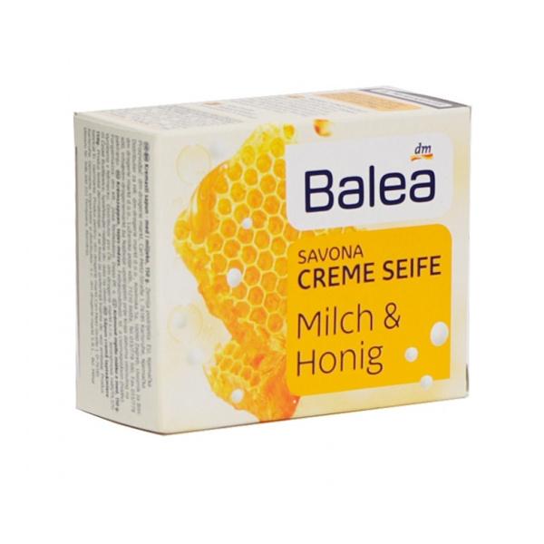 Xà bông tắm balea savona creme seife milch & honig tinh chất mật ong và sữa, sensitive ,