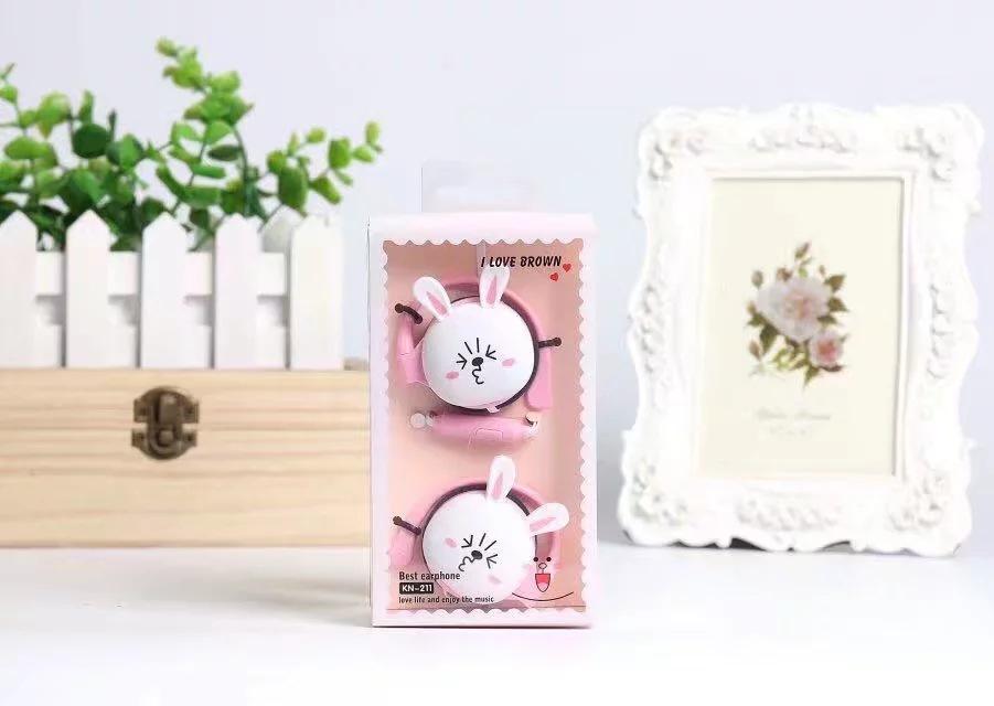 Tai nghe gấu thỏ vịt kute lạc lối