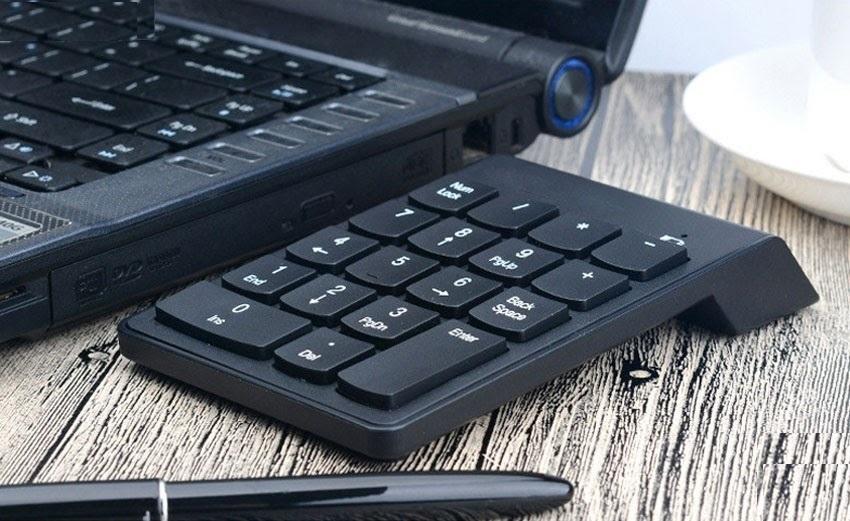 Bàn phím số không dây cho laptop Mini Number Keyboard