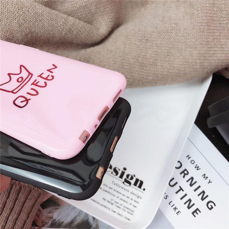 ỐP ĐÔI TRÁNG GƯƠNG KINH QUEEN IPHONE