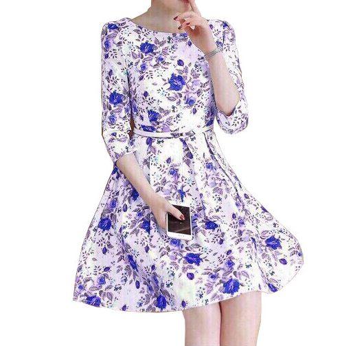 [HCM]Đầm xòe hoa xinh hot