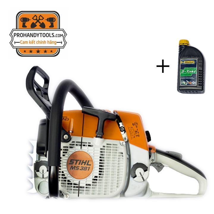 Đầu Máy Cưa Xích STIHL MS 381 Chính Hãng. Made in Brazil + Tặng nhớt