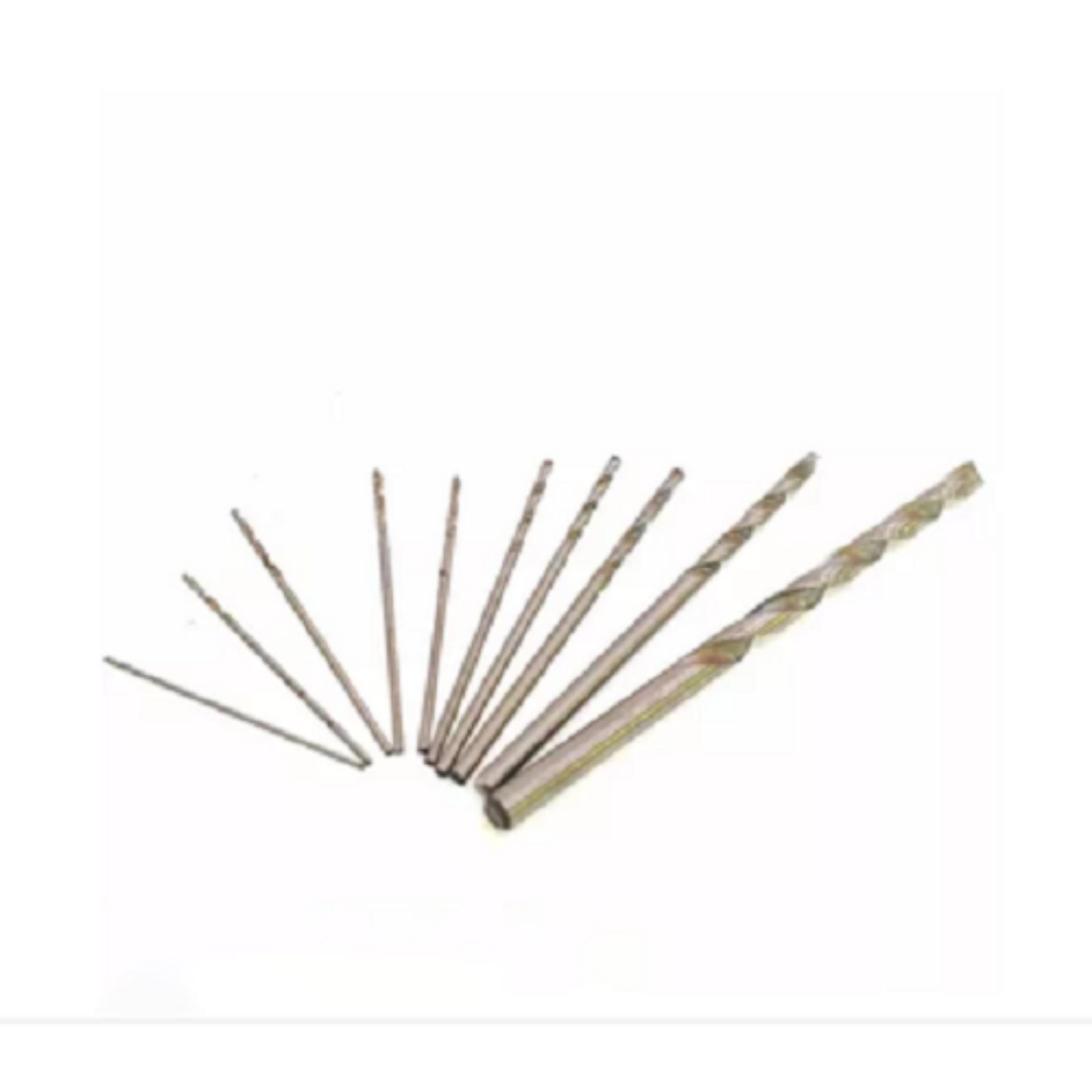 Bộ 11 Mũi Khoan Mini (0.5 - 0.6 - 0.7 - 0.8 - 0.9 - 1.0 - 1.2 - 1.5 - 2.0 - 3.0 - 5.0Mm Mỗi Loại 1 Chiếc ) - Bảo Hành 1 Tháng