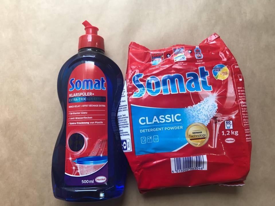 nước làm bóng somat 750ml ( Nước trợ xả)(viên rửa chén finish,bột rửa bát alio,muối rửa ly) chuyên dùng cho máy rửa chén bát