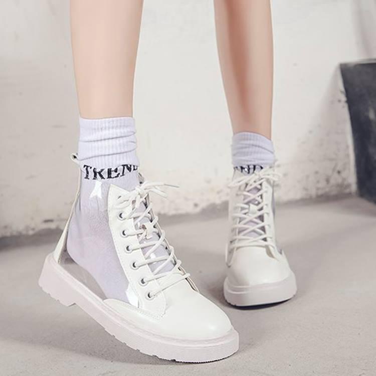 Giày oxfod giày bốt nữ thấp cổ hottrend 3 màu [Kèm hộp]