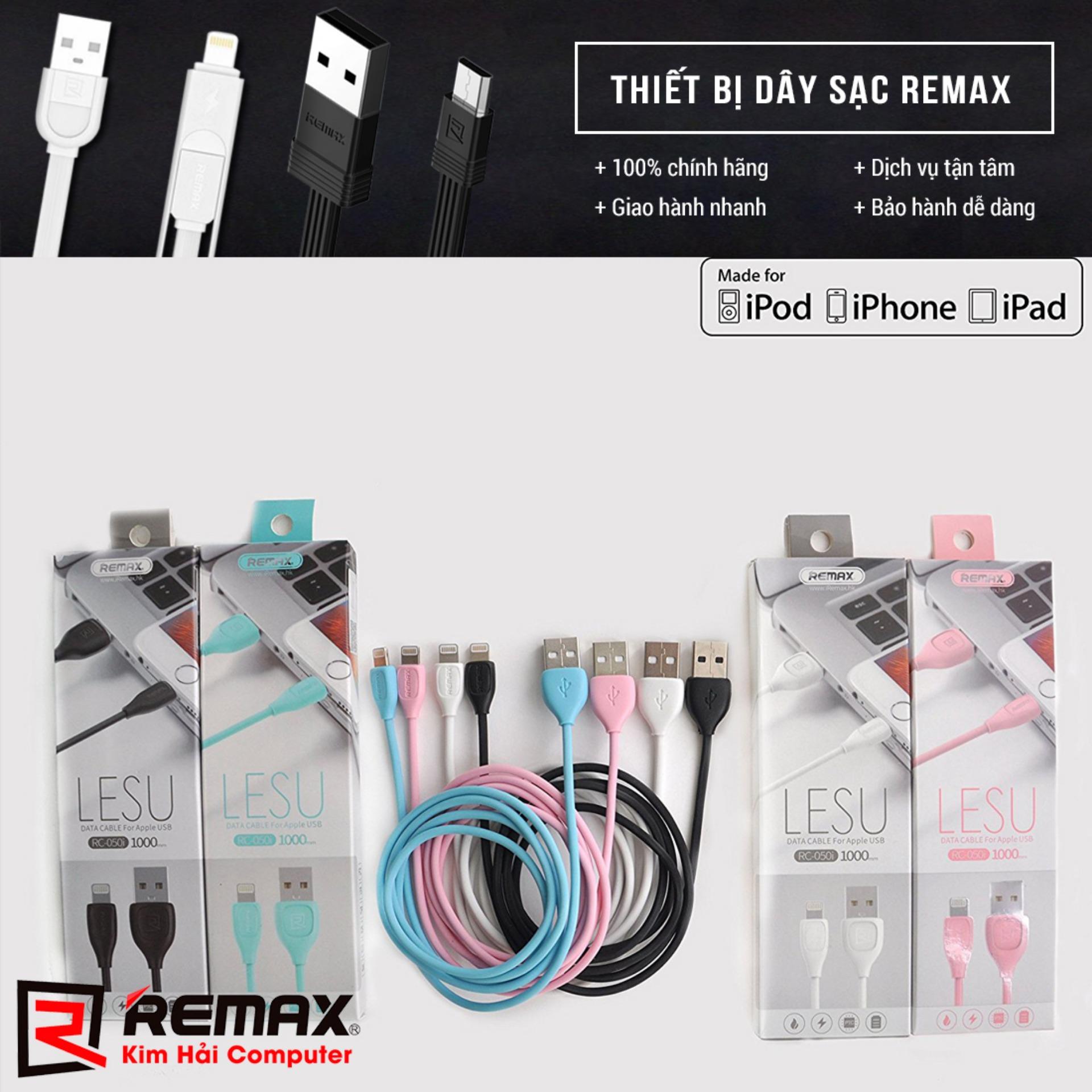 CÁP SẠC ANDROID REMAX RC-050M (Trắng) - Kim Hải Computer